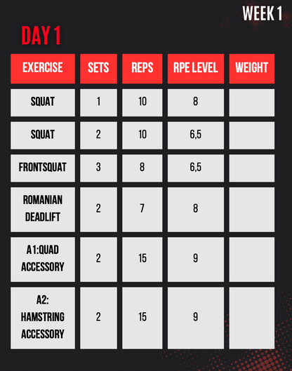 MONSTER SQUAT PROGRAM