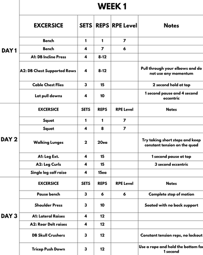 BLINDBARBELL 4 WEEK POWERBUILDING